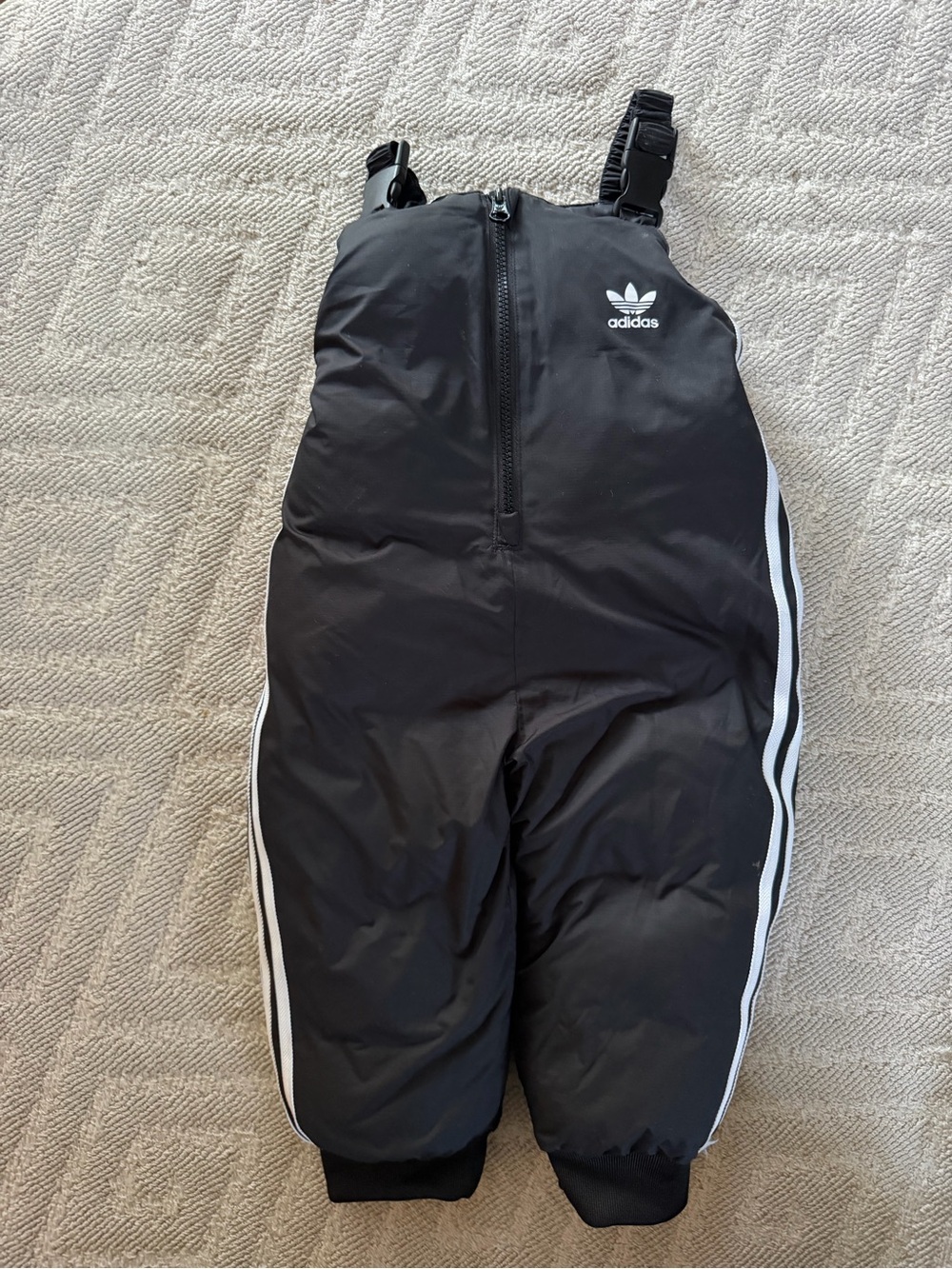 Adidas Toddler Black Snow Bib Pants